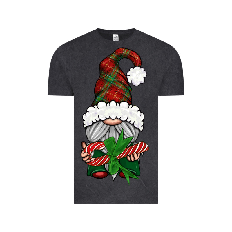 Christmas Gnome With Candy Vintage Tee by BundleAndBundleShop | Teevron