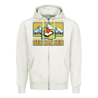 Oatmeal Heather Geocaching, geocaching travel bug, geocache, Zipper Hoodie - artisFamous