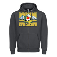 Smoke Geocaching, geocaching travel bug, geocache, Zipper Hoodie - artisFamous