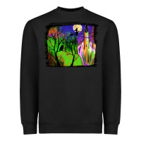 Black halloween background Heavyweight Sweatshirt - JahusDesignShop