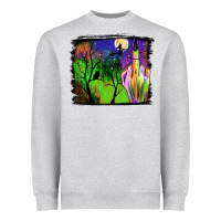 Halloween Background Heavyweight Sweatshirt | Teevron