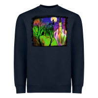 Navy halloween background Heavyweight Sweatshirt - JahusDesignShop