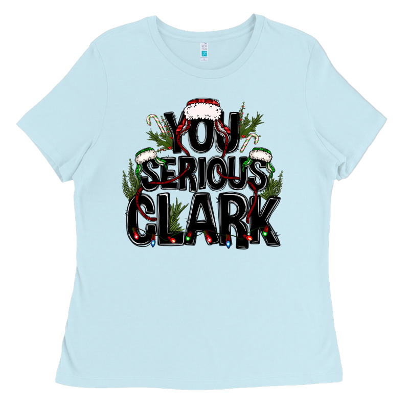 You Serious Clark Black Bbs Ladies Tee by BundleAndBundleShop | Teevron