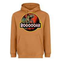 Meerkat t rex roaring Heavyweight Hoodie - RanaPortraitStore