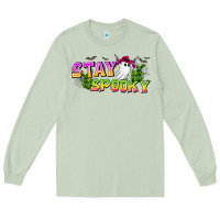 Matcha Stay Spooky Long Sleeve Tee - CowhideDigitalArt