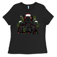 Black you serious clark black bbs Ladies Tee - BundleAndBundleShop
