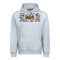 Heather Grey for the love of the game American football Urban Hoodie - Jasminsmagicworld