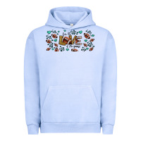 Pigment Grape Ice for the love of the game American football Urban Hoodie - Jasminsmagicworld
