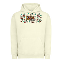Pigment Pistachio for the love of the game American football Urban Hoodie - Jasminsmagicworld
