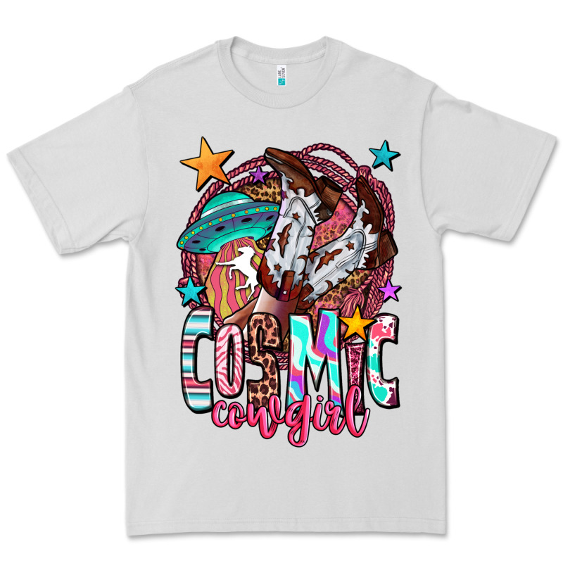Cosmic Cowgirl Premium Tee by OliviaCreatesArt | Teevron