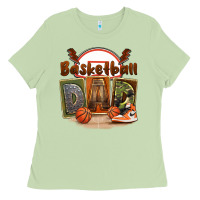 Matcha basketball dad Ladies Tee - FaDigitalArtStudio