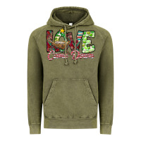 Vintage Olive Love Came Down Vintage Hoodie - CowhideDigitalArt