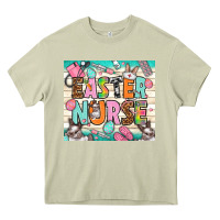 Mossy Easter nurse Easter Day tumbler Heavy Core Tee - HowdyJamesFarm