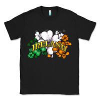 Black St. Patrick's Ireland flag Classic Tee - HowdyJamesFarm