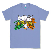 Colony Blue St. Patrick's Ireland flag Classic Tee - HowdyJamesFarm