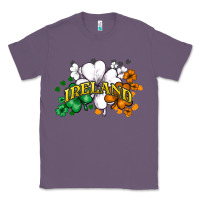 Lavender St. Patrick's Ireland flag Classic Tee - HowdyJamesFarm