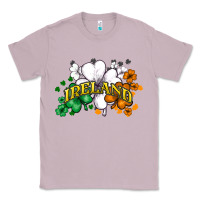 Lilac St. Patrick's Ireland flag Classic Tee - HowdyJamesFarm