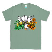 Sage St. Patrick's Ireland flag Classic Tee - HowdyJamesFarm