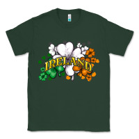 Sports Green St. Patrick's Ireland flag Classic Tee - HowdyJamesFarm