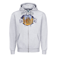 Heather Grey Bochum city Zipper Hoodie - artisFamous