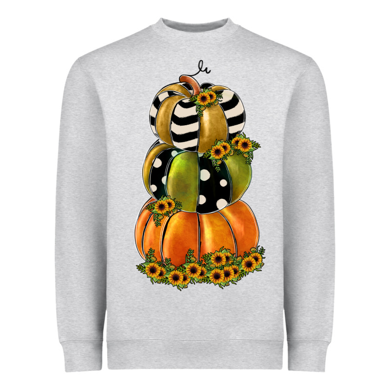 Pumpkin Polka Dot, Sunflower Heavyweight Sweatshirt by JahusDesignShop | Teevron