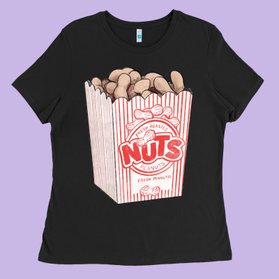 Peanuts Ladies Tee Designed By Fadigitalartstudio