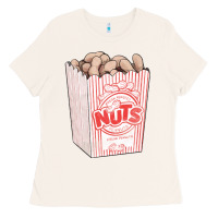 Bone Peanuts Ladies Tee - FaDigitalArtStudio