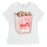 White Peanuts Ladies Tee - FaDigitalArtStudio
