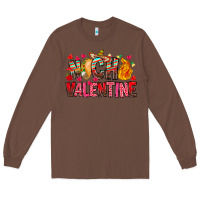 Chestnut Nach Valentine Long Sleeve Tee - CowhideDigitalArt