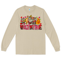 Mushroom Nach Valentine Long Sleeve Tee - CowhideDigitalArt