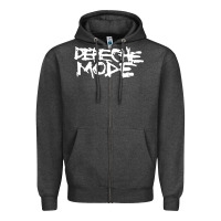 Charcoal Heather depeche mode Zipper Hoodie - artisFamous