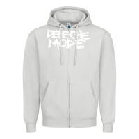 Dove Grey depeche mode Zipper Hoodie - artisFamous