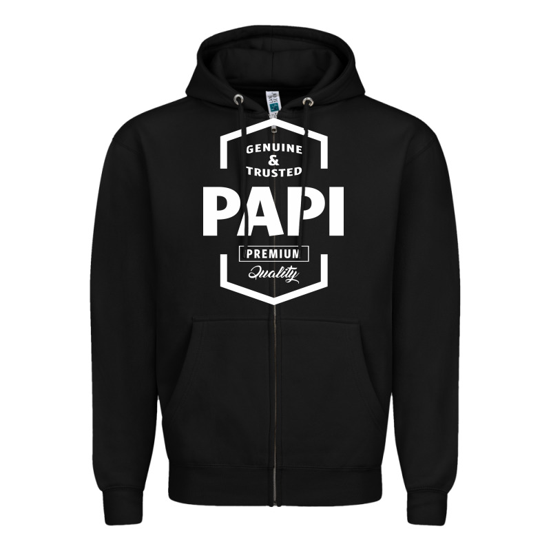 Papi Genuine Zipper Hoodie by artisFamous | Teevron