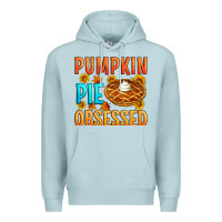 Blue Mist Pumpkin pie obsessed Premium Hoodie - Artiststas