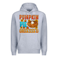 Heather Grey Pumpkin pie obsessed Premium Hoodie - Artiststas