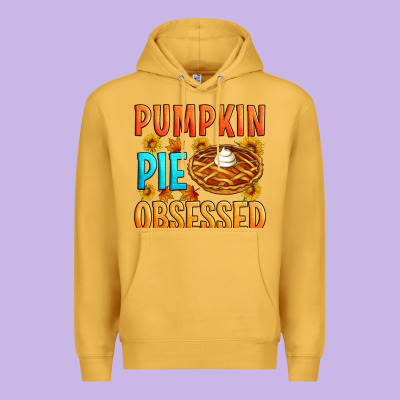 Pumpkin Pie Obsessed Premium Hoodie Designed By Artiststas