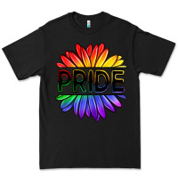 Black hippie pride sunflowers Premium Tee - OliviaCreatesArt