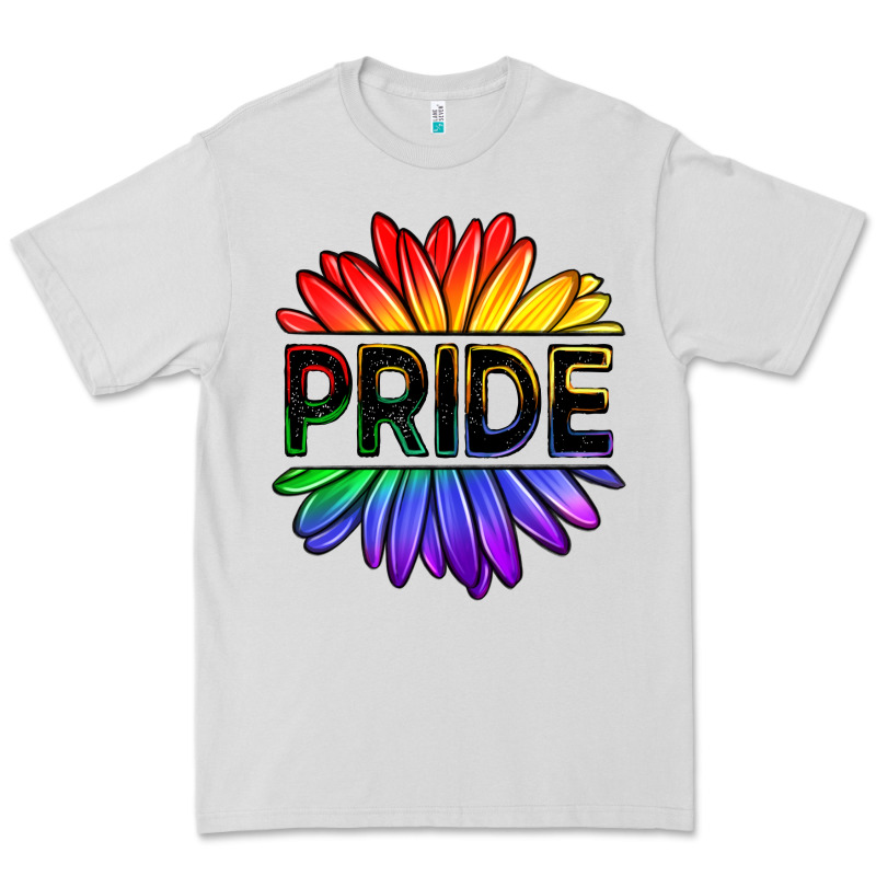 Hippie Pride Sunflowers Premium Tee by OliviaCreatesArt | Teevron