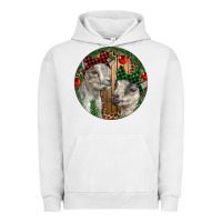 Pigment Lunar Rock Baby Goats Christmas Urban Hoodie - RanaPortraitStore