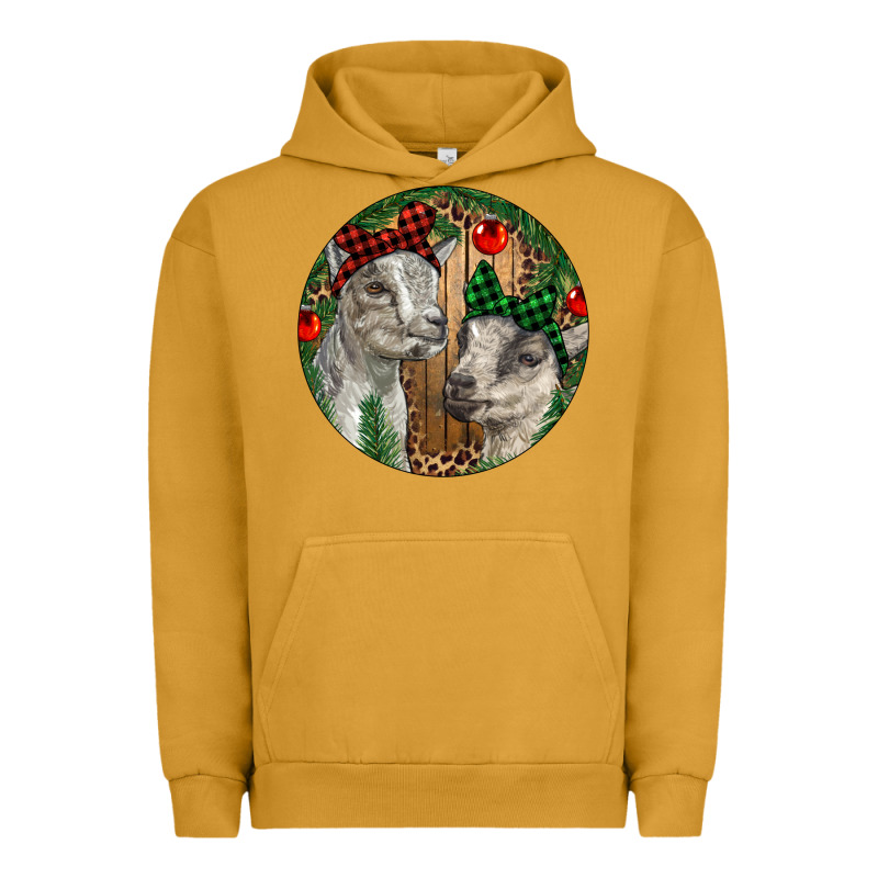 Baby Goats Christmas Urban Hoodie by RanaPortraitStore | Teevron