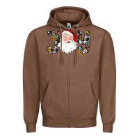 Chestnut joy santa Zipper Hoodie - JahusDesignShop