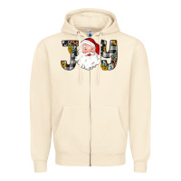 Sandshell joy santa Zipper Hoodie - JahusDesignShop
