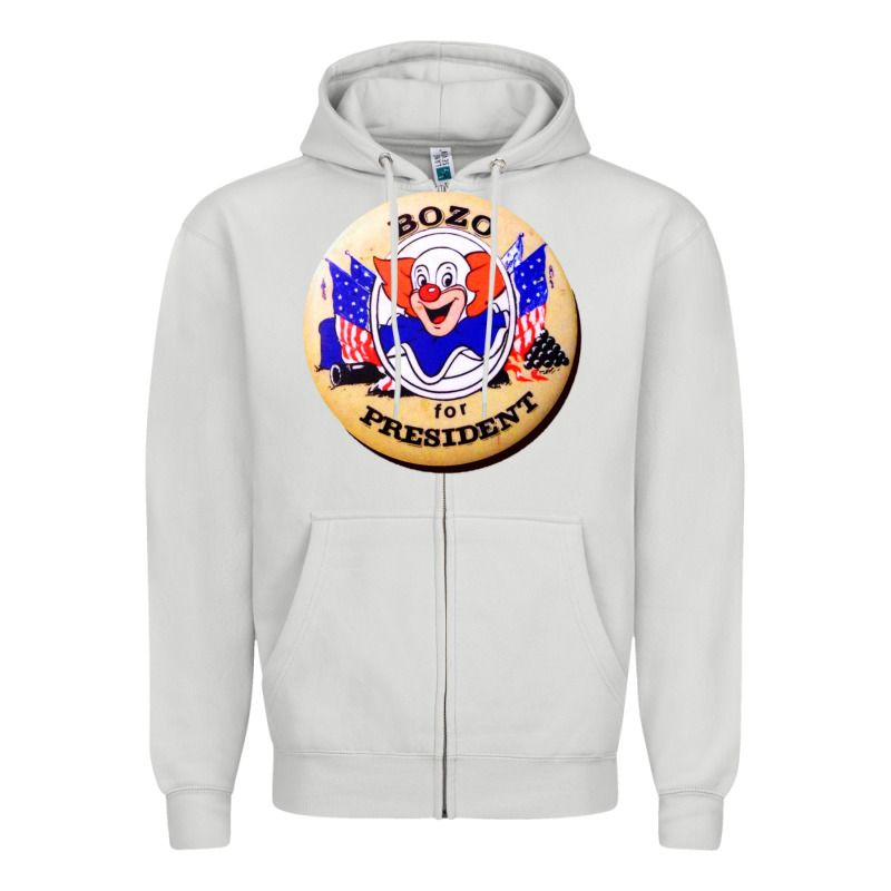 Bozo For President Zipper Hoodie by artisFamous | Teevron