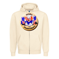 Sandshell bozo for president Zipper Hoodie - artisFamous