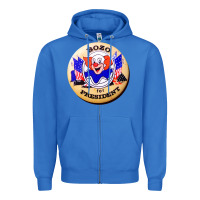 True Royal bozo for president Zipper Hoodie - artisFamous
