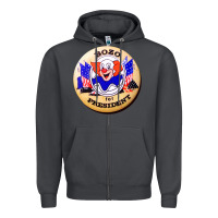 Smoke bozo for president Zipper Hoodie - artisFamous