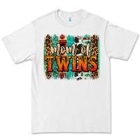 Mom Of Twins Western Brushstroke Premium Tee | Teevron