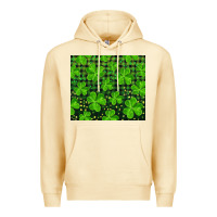 Pina Colada shamrock and plaid Premium Hoodie - RanaPortraitStore