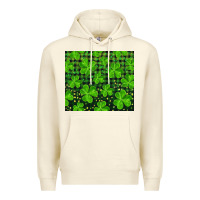 Sandshell shamrock and plaid Premium Hoodie - RanaPortraitStore