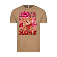 Vintage Coffee love more with toy bear Vintage Tee - FaDigitalArtStudio